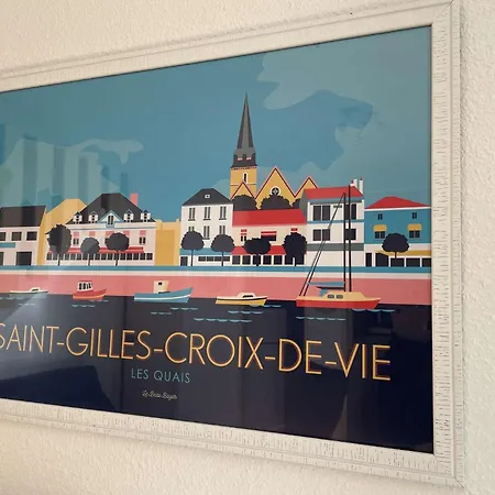 Vila Sg150-021 3 Pieces 6 Couchages Gilles Croix De Vie Saint-Gilles-Croix-de-Vie